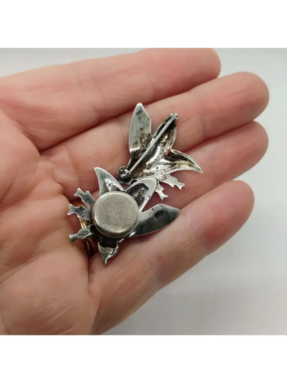 Vtg Sterling Silver Bee Wasp Jewelry Lot Pendant Brooch/Pin Pocket/Shoe Charm